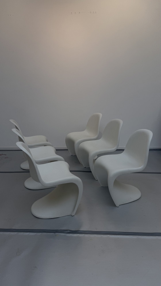 6x Panton Chairs by Vitra – Dining chairs, Plastic (photo 8 of 8)