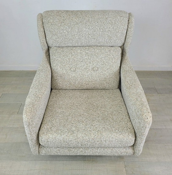 Image 1 of Rare Fauteuil SF116 Dit "Teckel" by Michel Mortier - Edition Steiner, 1963