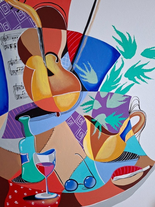 Nature morte au violon