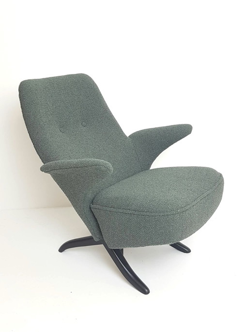 Vintage artifort theo ruth fauteuil pinguin congo stoel