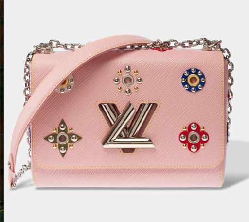 Borsa LOUIS VUITTON Twist in pelle rosa - 103189