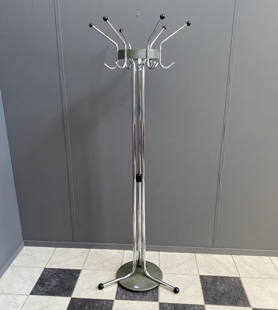 Tubax chromen staande kapstok uit de jaren 60 – Kapstokken, Metal (photo 3 of 14)