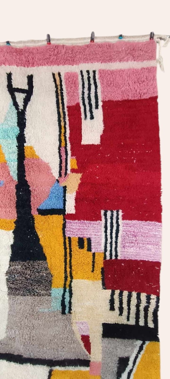 Image 1 of Berber carpet rug new wool moroccan Carpet - 274 x 150 cm 300 x 200 m Type B21.3