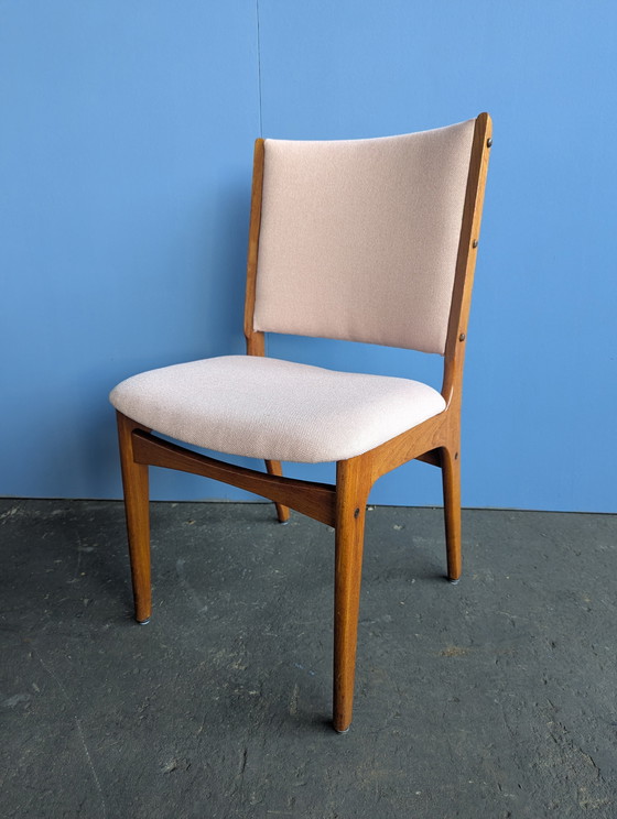Image 1 of Chaises de salle à manger vintage danoises en teck, Erik Buch, années 1960
