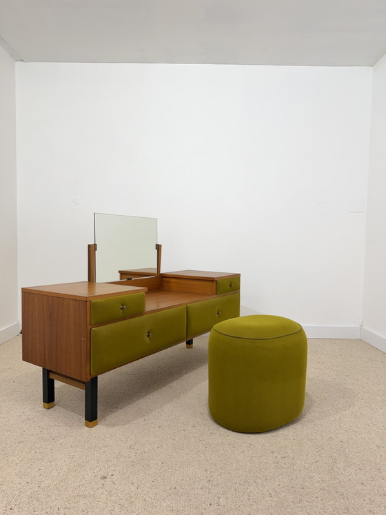 Coiffeuse Roger Landault accompagnée de son pouf – Commodes, Wood (photo 12 of 12)
