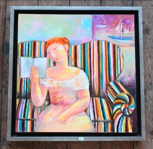Yutao Ge, Mujer leyendo