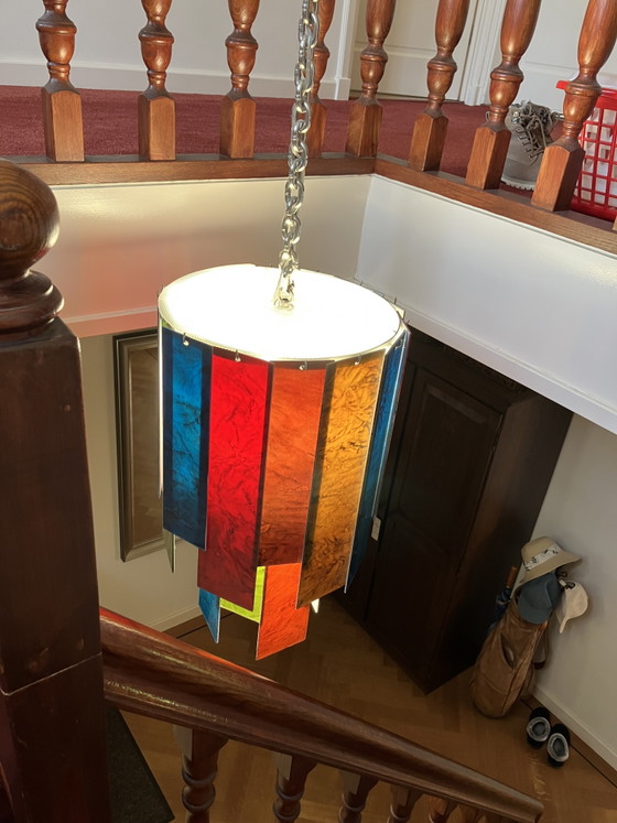 Image 1 of Unieke hal- of gang- Hanglamp Chime II van Queens Gallery