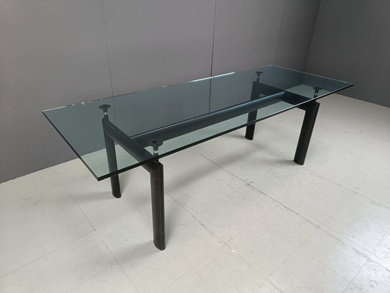 Image 1 of Lc6 Dining Table By Le Corbusier For Cassina, 1990S