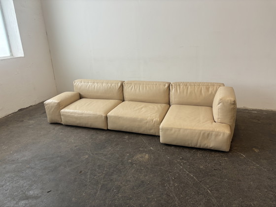 Image 1 of Divano di design Cassina Mex Cube in pelle, condizioni 1A