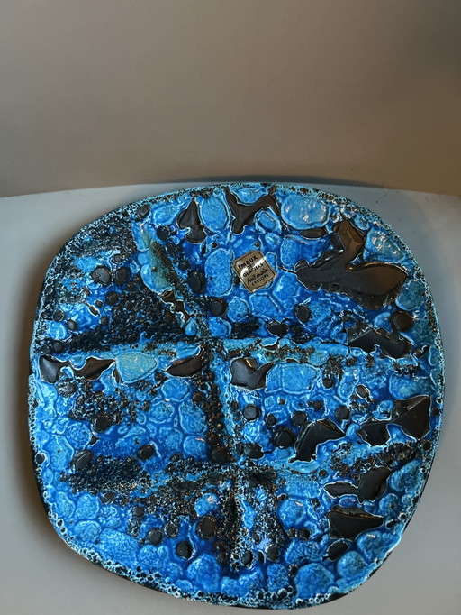 Assiette aperitivo Émaux des Glaciers 