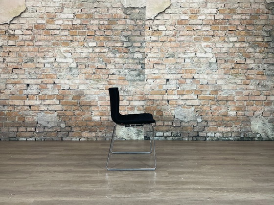 Arper Catifa 53 Set of 6 - fabric | Lievore Altherr Molina, Dining chairs, Textile, Metal, Black, Modern (photo 9 of 12)