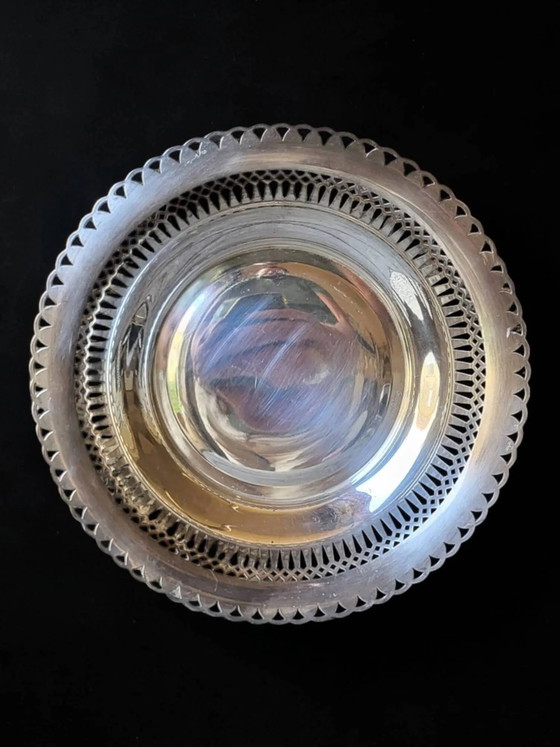 Silver-plated metal plate Germaine Monteil Paris – Crockery (photo 6 of 6)
