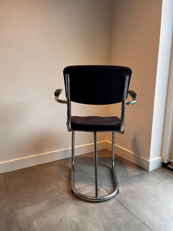 Image 1 of Sillas De Wit Brothers – Juego de 4 – Diseño con estructura tubular