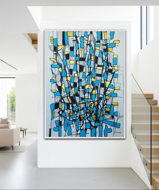 Image 1 of Composición abstracta XXL de Natia Antadze