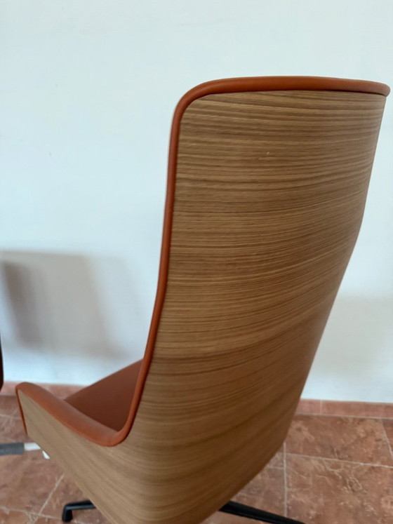 Atemberaubender Andreu World Flex Executive SO1846 Sessel, entworfen von Piergiorgio Cazzaniga – Leather (photo 7 of 7)