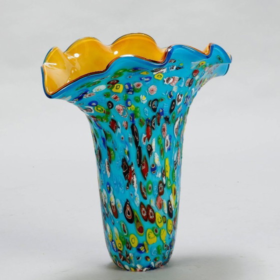 Image 1 of Grand vase style Millefleur Murano