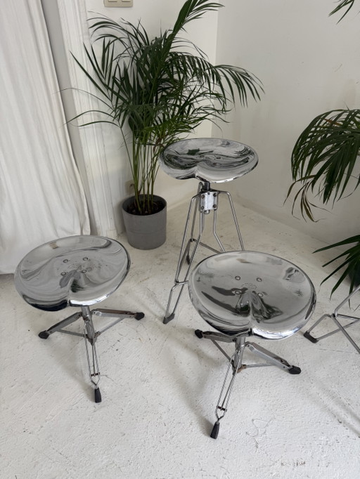 4 Krukken Yasu Sasamoto – Dulton, krukjes, Metal, Chrome (photo 2 of 8)