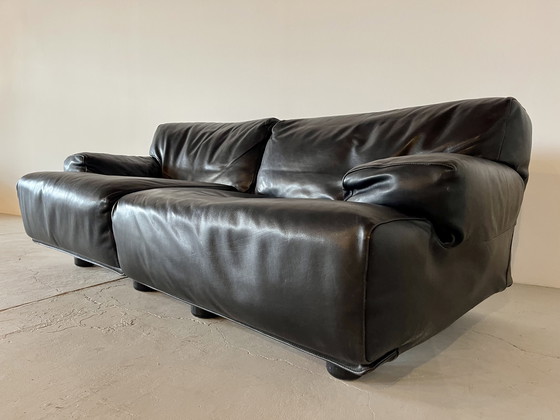 Image 1 of 2 Sitzer Fiandra Sofa von Vico Magistretti für Cassina