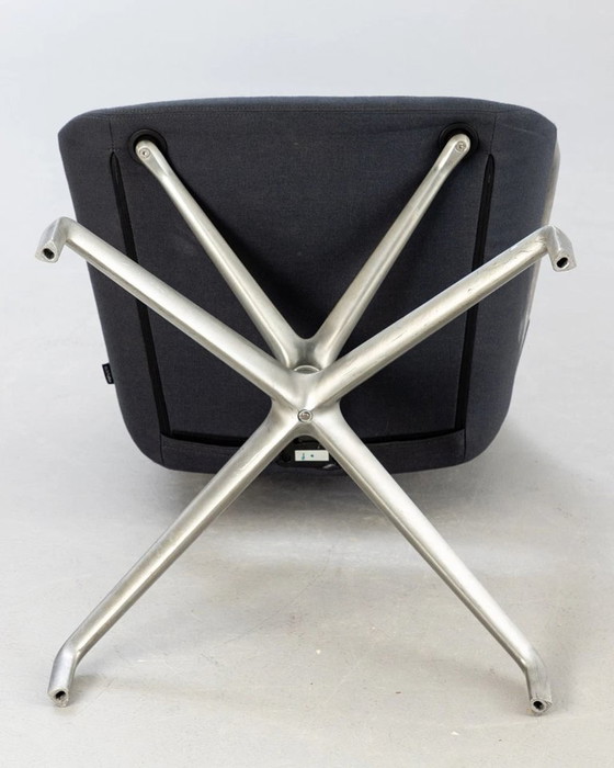 Image 1 of Wilkhahn Graph 301/5 bureaustoel in aluminium en stof