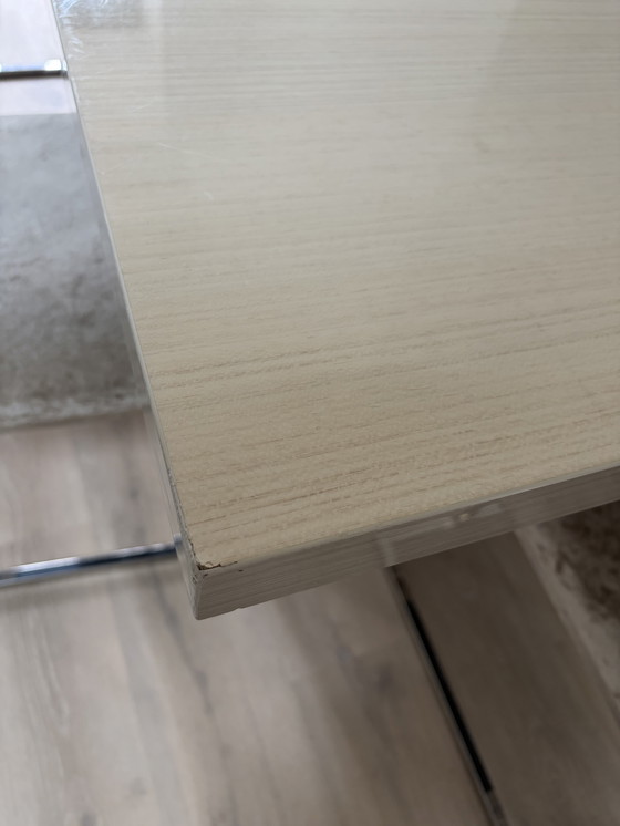 Image 1 of Massif wood dining table with 6 chairs 