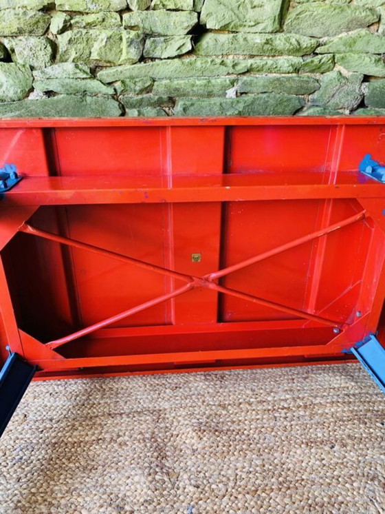 Image 1 of Tavolo in metallo Tolix T55 degli anni &#39;50