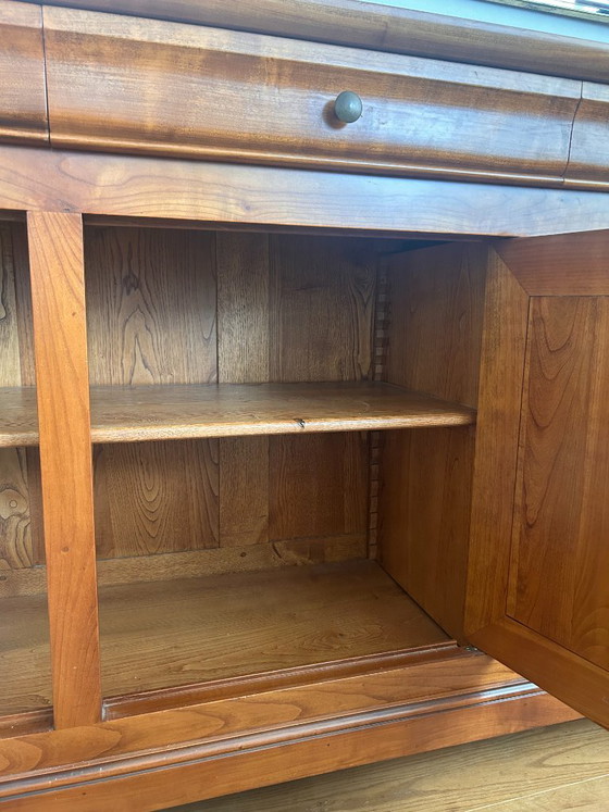Buffet / Bahut français en bois de cerisier massif – Vaisseliers, Wood (photo 5 of 15)