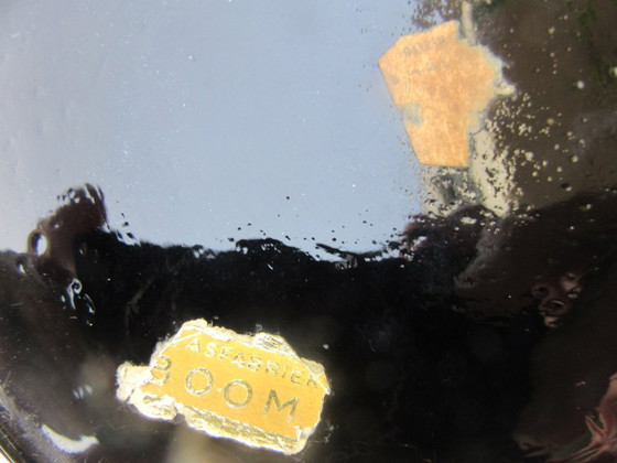 Image 1 of Art Deco Boom Vase Black/Gold design Paul Keller, with original label