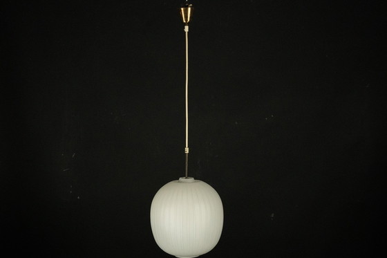Image 1 of Italienische Pendelleuchte im Stil von Arredoluce Monza, Mid Century, Italien 1950er Jahre