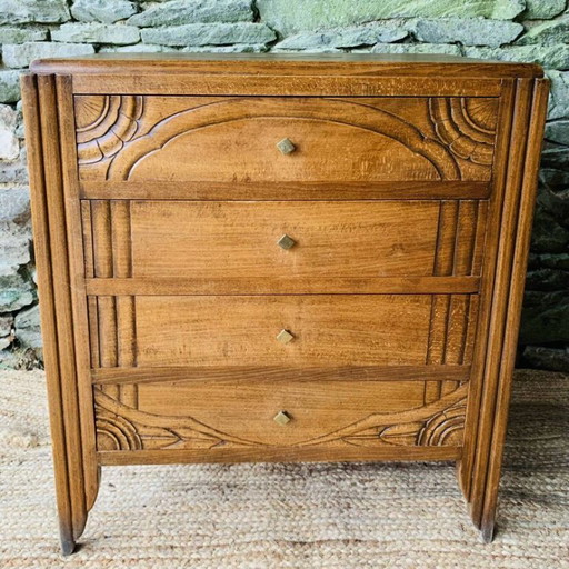 Vintage Art Deco Ladekasten