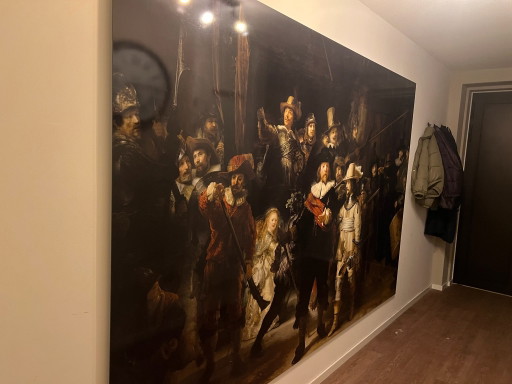 Grande decorazione da parete La Ronda di Notte
