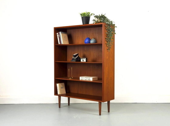 Deense Teak Boekenkast van Børge Mogensen voor Søborg, jaren 60 – Boekenkasten, Mid Century Modern (photo 18 of 18)