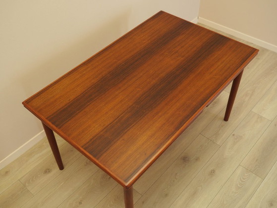 Image 1 of Tafel van palissanderhout, Deens design, jaren 70, gemaakt in Denemarken.