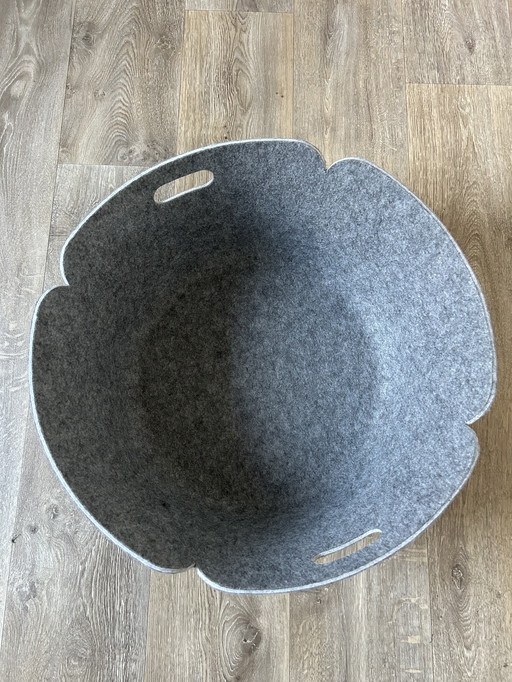 Muuto Restore Basket Rotondo Grigio