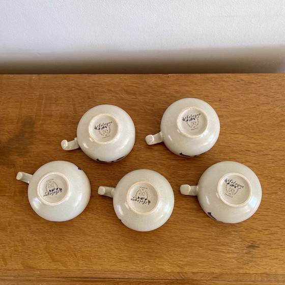 Image 1 of Set van 5 St Amand-kopjes