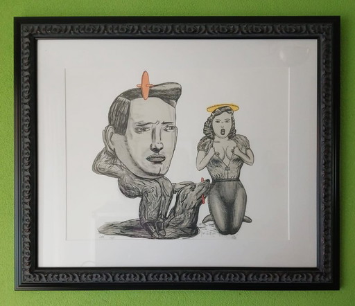 Litografía Pat Andrea (95 x 80 cm)