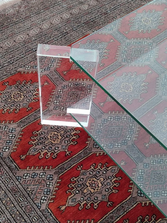 Image 1 of Niedriger Tisch aus Glas
