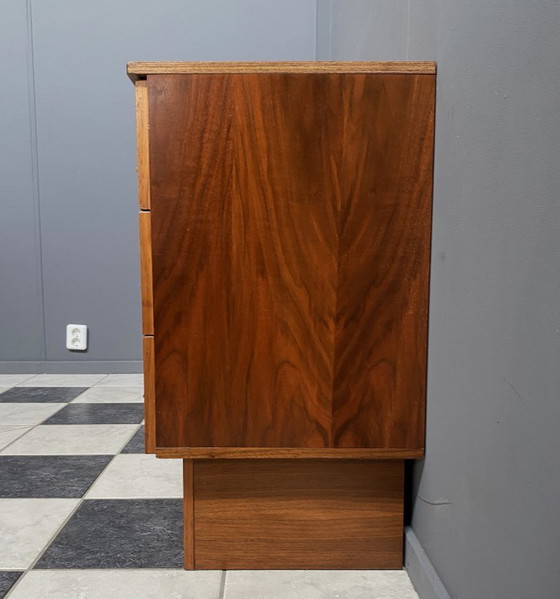 Image 1 of Sideboard brass grips on the drawers 1970s palisander