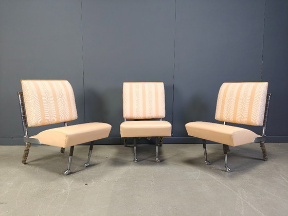 Image 1 of Sculptural lounge chair set with coffee table, 1996