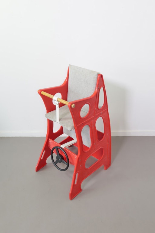 Hokus Pokus kinderstoel voor AB Bjärnum Möbelfabriker, Zweden  jaren 70
