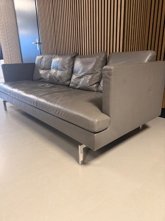 Conjunto de Sofás Ligne Roset – Cuero, Cromo (photo 2 of 5)