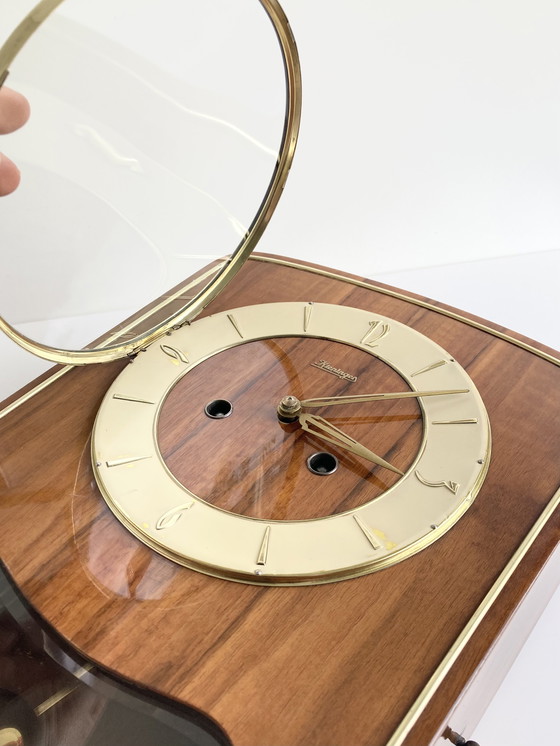 Image 1 of Vintage Kieninger wall clock - mechanical - 1950s/60s