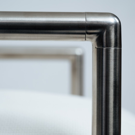 Image 1 of 2x Corso Nest Tuin Fauteuils Witte Stoelen, Italy