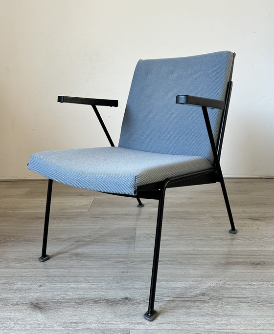 Image 1 of 2x Wim Rietveld Oase design armchairs