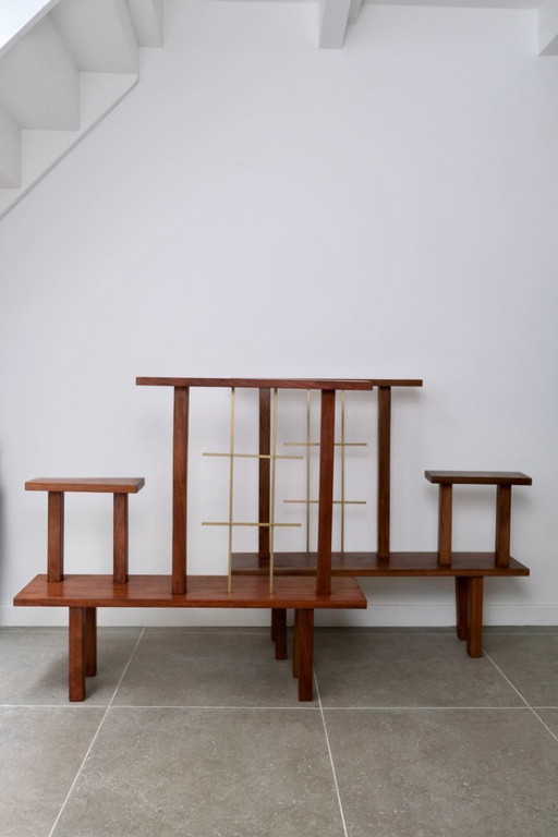 1960s Room Divider Shelves – wandrek, Wood