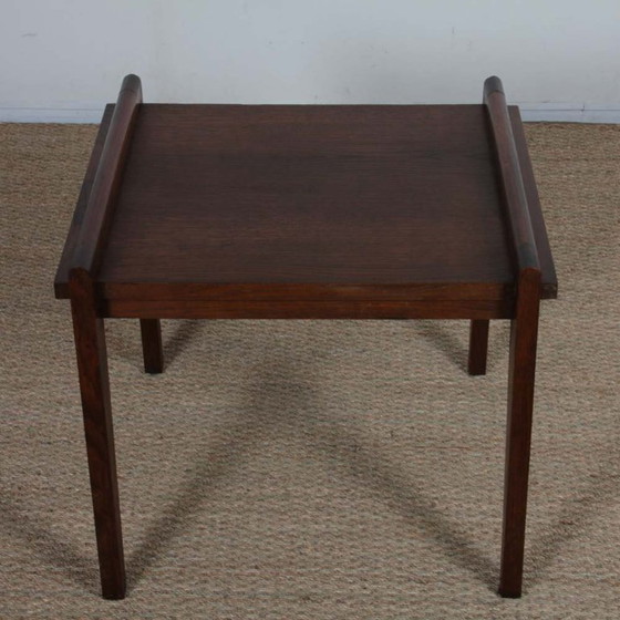 Image 1 of Mesa de centro de roble de René Gabriel para Lieuvin, 1946