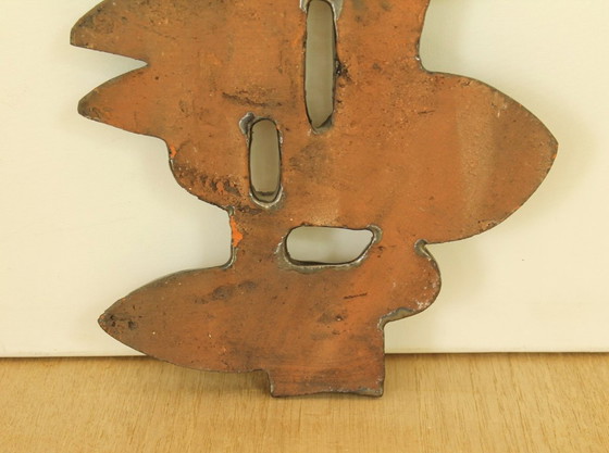 Image 1 of Vintage Perignem wall ceramics – Paul Vermeire – Brutalist ceramics 1960s
