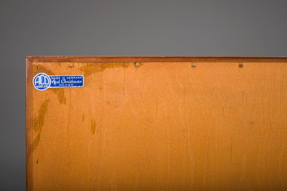 Image 1 of Vintage Deens Teakhouten dressoir van Axel Christiansen voor Aco Møbler, jaren 60