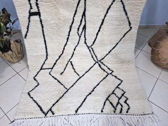Handgeknüpfter Beni Ouraïne Berberteppich 150/350 cm – Teppiche & Läufer, Wool (photo 3 of 8)