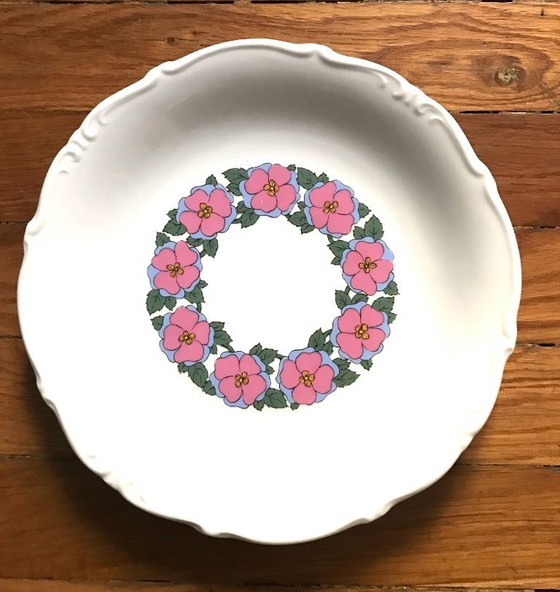 Image 1 of Plat vintage porcelaine Allemande