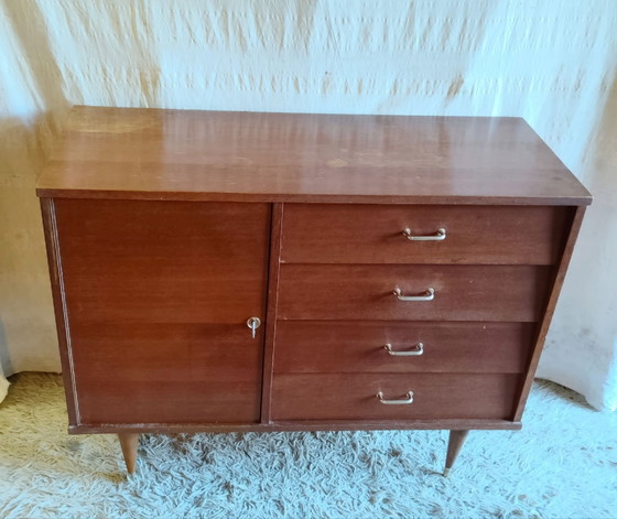 Cassettiera o Credenza vintage in legno - metà XX secolo – Credenze (photo 8 of 10)